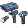 Bosch 10.8v Triple Cordless Pack